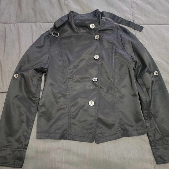 Black GET USED Classic Jacket Size 6 US - Picture 2 of 4